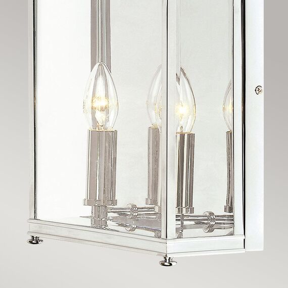 Външен аплик Holborn 2xE14 Half Lantern Medium Polished Chrome Elstead Lighting HL7-M-PC | Osvetlenieto.bg Външен аплик Holborn 2xE14 Half Lantern Medium Polished Chrome Elstead Lighting HL7-M-PC | Osvetlenieto.bg