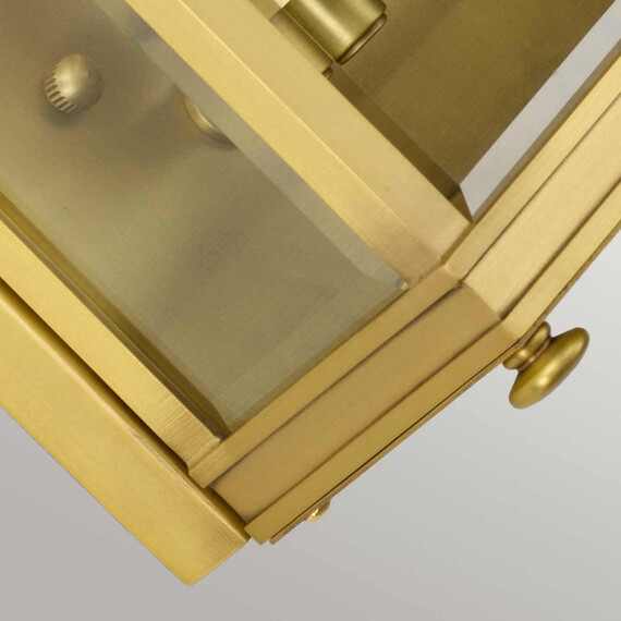 Външен аплик Holborn 2xE14 Medium Half Lantern Brushed Brass Elstead Lighting HL7-M-BB | Osvetlenieto.bg