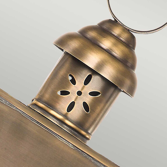 Външен аплик Hyde Park 1xE27 Aged Brass Elstead Lighting HYDE-PARK-BR | Osvetlenieto.bg