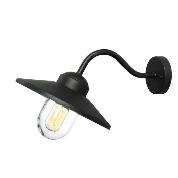 Външен аплик Klampenborg 1xE27 Black Elstead Lighting KLAMPENBORG-BK | Osvetlenieto.bg