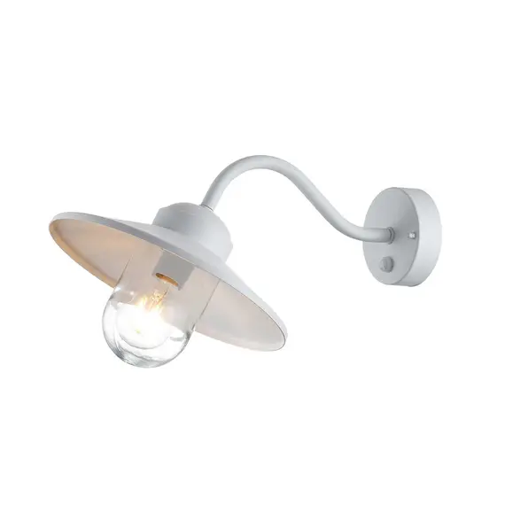 Външен аплик Klampenborg 1xE27 PIR White Elstead Lighting KLAMPENBORG-PIR-WHT | Osvetlenieto.bg