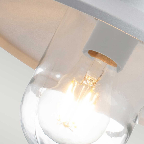 Външен аплик Klampenborg 1xE27 PIR White Elstead Lighting KLAMPENBORG-PIR-WHT | Osvetlenieto.bg
