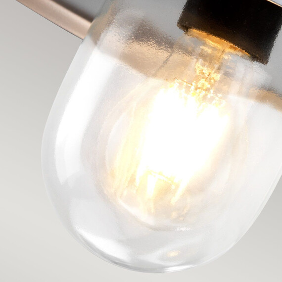 Външен аплик Klampenborg 1xE27 Silver Elstead Lighting KLAMPENBORG | Osvetlenieto.bg