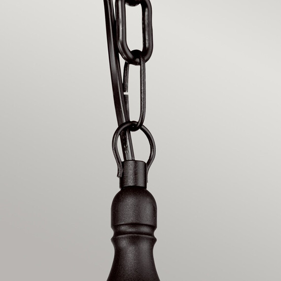 Външна висяща лампа Kinsale 1xE27 Black Elstead Lighting KINSALE-CHAIN | Osvetlenieto.bg