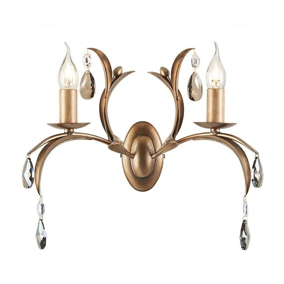 Аплик Lily 2xE14 Bronze Patina Elstead Lighting LL2-ANT-BRZ | Osvetlenieto.bg