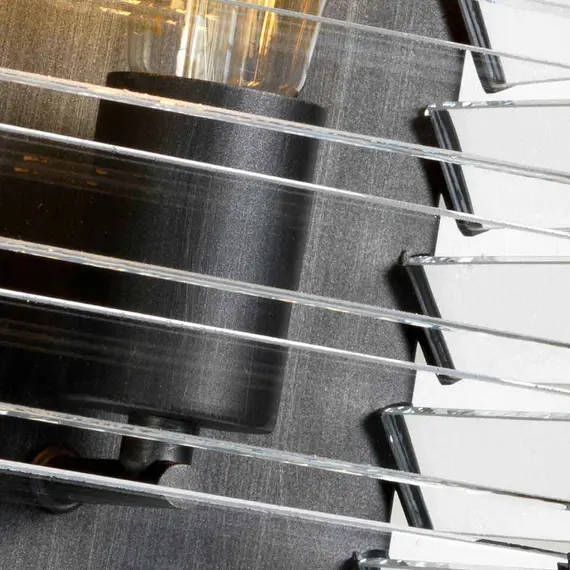 Аплик Louvre 2xE27 Painted Gunmetal Elstead Lighting LOUVRE2 | Osvetlenieto.bg