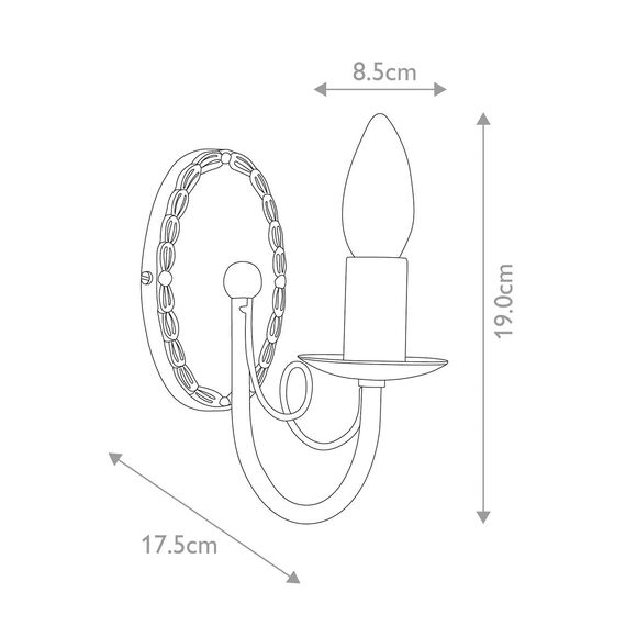 Аплик Minster 1xE14 Black Gold Patina Elstead Lighting MN1-BLK-GOLD | Osvetlenieto.bg Аплик Minster 1xE14 Black Gold Patina Elstead Lighting MN1-BLK-GOLD | Osvetlenieto.bg
