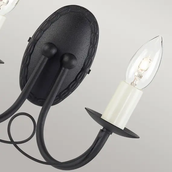 Аплик Minster 2xE14 Black Elstead Lighting MN2-BLACK | Osvetlenieto.bg