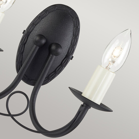 Аплик Minster 2xE14 Black Elstead Lighting MN2-BLACK | Osvetlenieto.bg