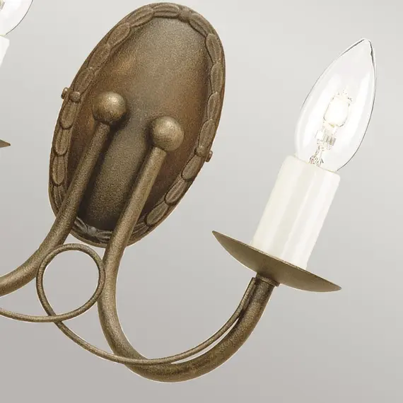 Аплик Minster 2xE14 Black Gold Patina Elstead Lighting MN2-BLK-GOLD | Osvetlenieto.bg