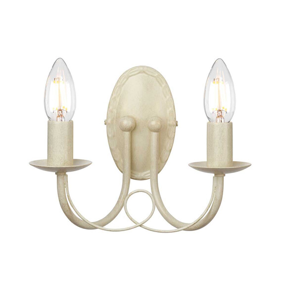 Аплик Minster 2xE14 Ivory Gold Patina Elstead Lighting MN2-IV-GOLD | Osvetlenieto.bg