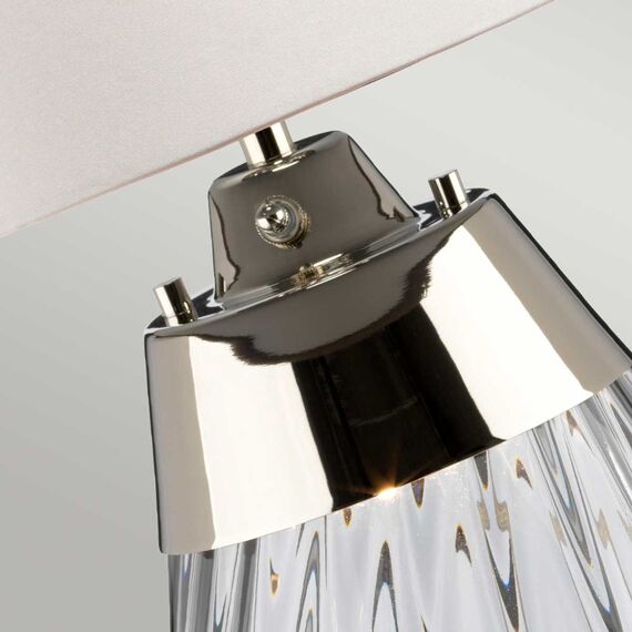 Настолна лампа Lena 2 Light Small Smoke-tinted Glass  Off-White Shade Elstead Lighting LENA-TL-S-SMOKE-OWSS | Osvetlenieto.bg Настолна лампа Lena 2 Light Small Smoke-tinted Glass  Off-White Shade Elstead Lighting LENA-TL-S-SMOKE-OWSS | Osvetlenieto.bg