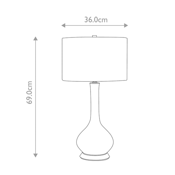 Настолна лампа Milo 1xE27 Aged Brass White Orange Elstead Lighting MILO-AB-TL-LANT | Osvetlenieto.bg
