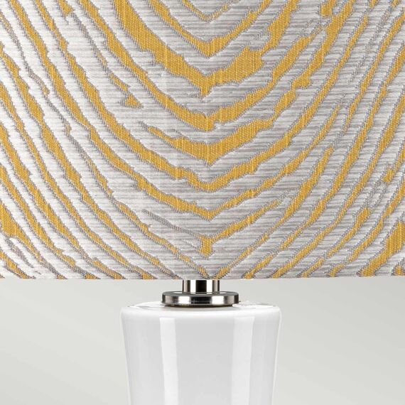 Настолна лампа Milo 1xE27 Polished Nickel White Yellow Elstead Lighting MILO-PN-TL-PSM | Osvetlenieto.bg Настолна лампа Milo 1xE27 Polished Nickel White Yellow Elstead Lighting MILO-PN-TL-PSM | Osvetlenieto.bg