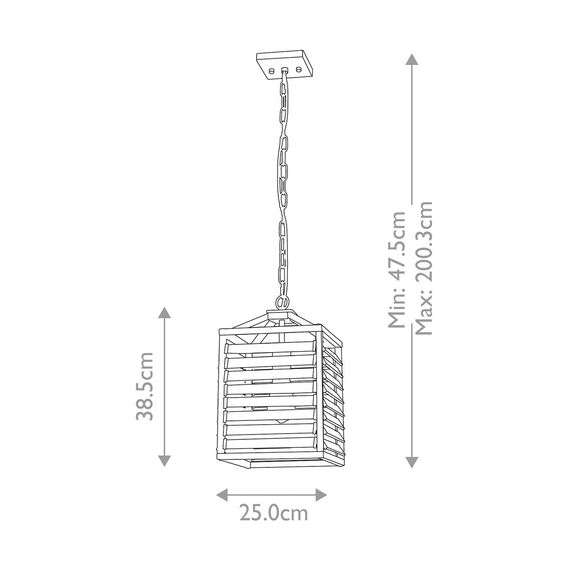 Пендел Louvre 1xE27 Painted Gunmetal Elstead Lighting LOUVRE-1P | Osvetlenieto.bg