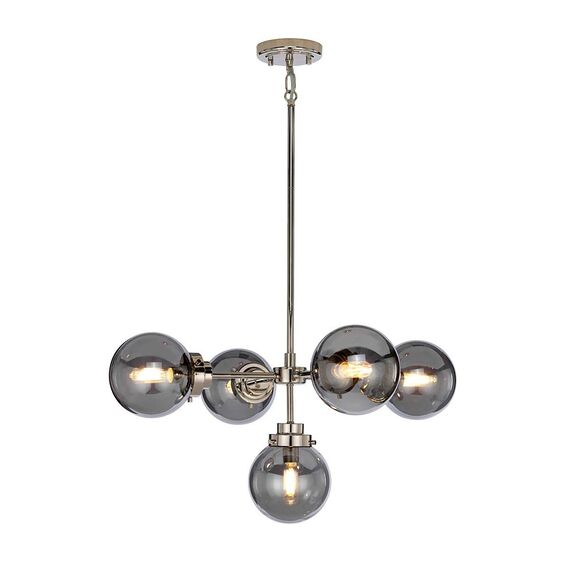 Полилей Kula 5xE14 Polished Nickel Elstead Lighting KULA5 | Osvetlenieto.bg