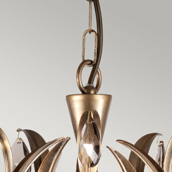 Полилей Lily 5xE14 Bronze Patina Elstead Lighting LL5-ANT-BRZ | Osvetlenieto.bg