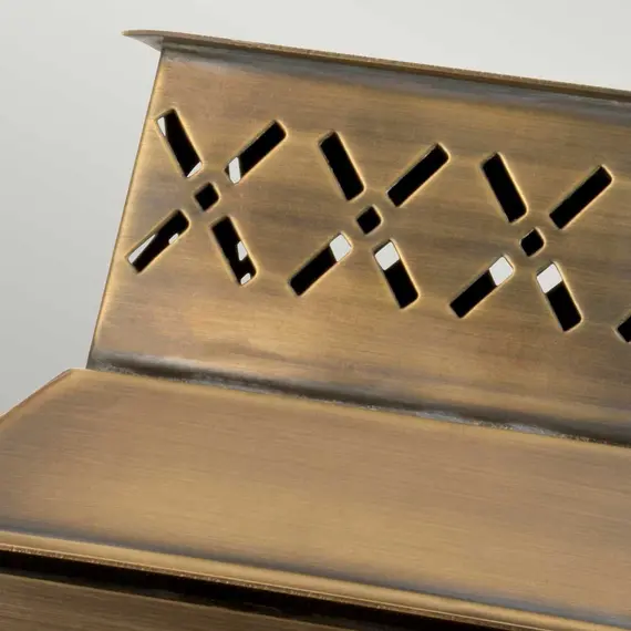 Външен аплик Lambeth Palace 1xE27 Aged Brass Elstead Lighting LAMBETH-PALACE | Osvetlenieto.bg