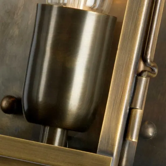 Външен аплик Lambeth Palace 1xE27 Aged Brass Elstead Lighting LAMBETH-PALACE | Osvetlenieto.bg