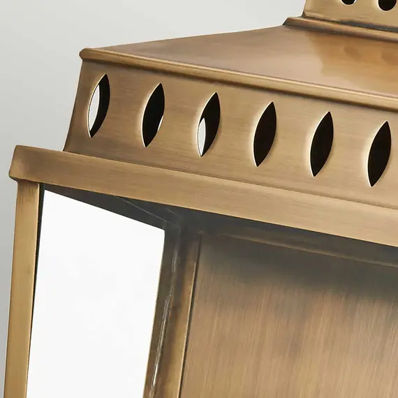 Външен аплик Mansion House 2xE27 Large Aged Brass Elstead Lighting MANSION-HOUSE-L-BR | Osvetlenieto.bg