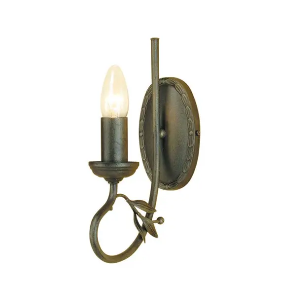 Аплик Olivia 1xE14 Black Gold Patina Elstead Lighting OV1-BLK-GOLD | Osvetlenieto.bg