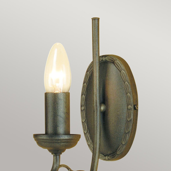 Аплик Olivia 1xE14 Black Gold Patina Elstead Lighting OV1-BLK-GOLD | Osvetlenieto.bg