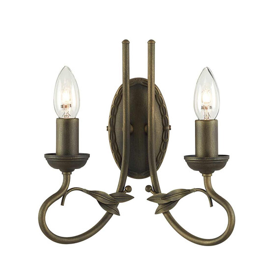 Аплик Olivia 2xE14 Black Gold Patina Elstead Lighting OV2-BLK-GOLD | Osvetlenieto.bg
