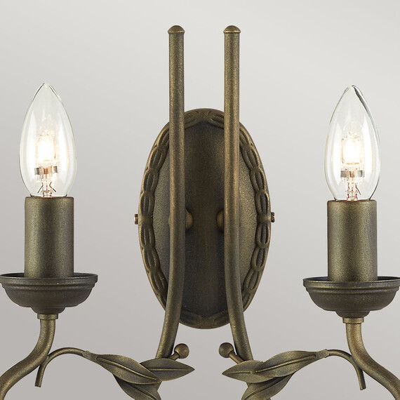 Аплик Olivia 2xE14 Black Gold Patina Elstead Lighting OV2-BLK-GOLD | Osvetlenieto.bg