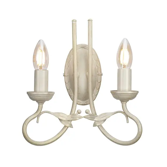 Аплик Olivia 2xE14 Ivory Gold Patina Elstead Lighting OV2-IVORY-GOLD | Osvetlenieto.bg