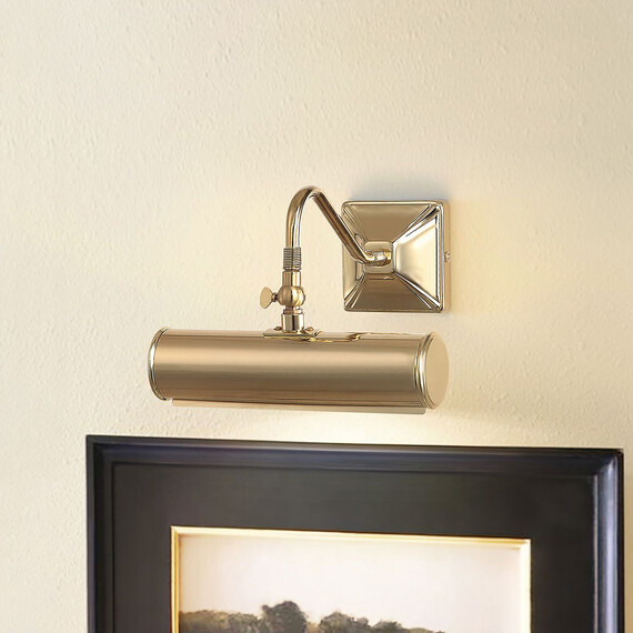Аплик за картина Picture Light 1xE14 Small Polished Brass Elstead Lighting PL1-10-PB | Osvetlenieto.bg