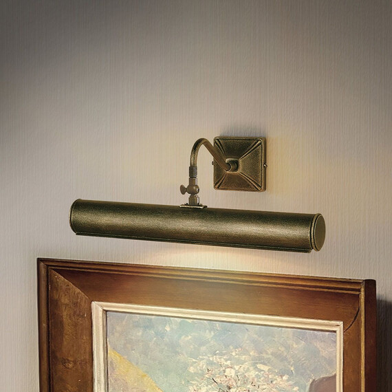 Аплик за картина Picture Light 2xE14 Large Black Gold Elstead Lighting PL1-20-BLK-GOLD | Osvetlenieto.bg