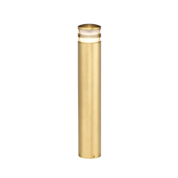 Градински стълб Newbrighton 1xE27 Brushed Brass Elstead Lighting NEWBRIGHTON-B-BRASS | Osvetlenieto.bg