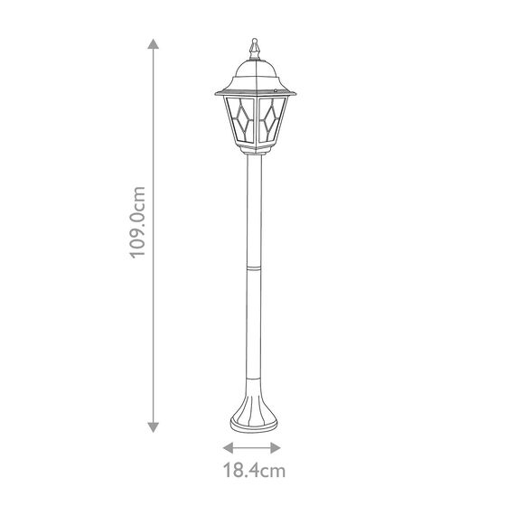 Градински стълб Norfolk 1xE27 Black Elstead Lighting NR4-BLK | Osvetlenieto.bg Градински стълб Norfolk 1xE27 Black Elstead Lighting NR4-BLK | Osvetlenieto.bg