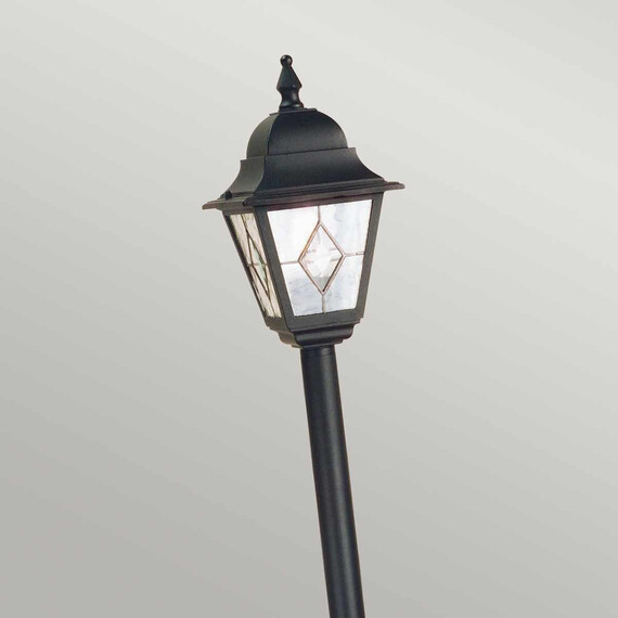 Градински стълб Norfolk 1xE27 Black Elstead Lighting NR4-BLK | Osvetlenieto.bg