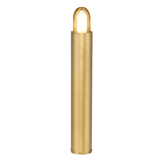 Градински стълб Paignton 1xE27 Brushed Brass Elstead Lighting PAIGNTON-B-BRASS | Osvetlenieto.bg