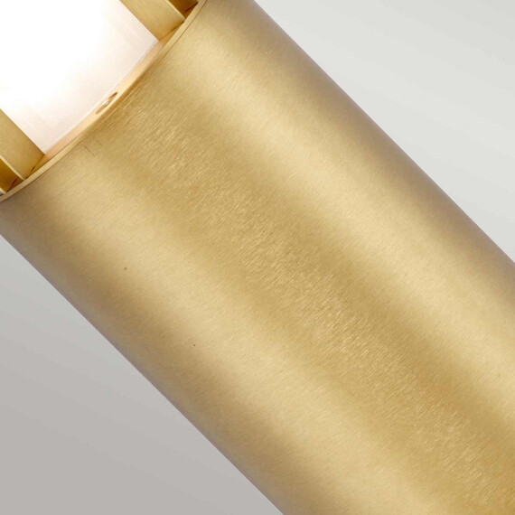 Градински стълб Paignton 1xE27 Brushed Brass Elstead Lighting PAIGNTON-MB-BRASS | Osvetlenieto.bg
