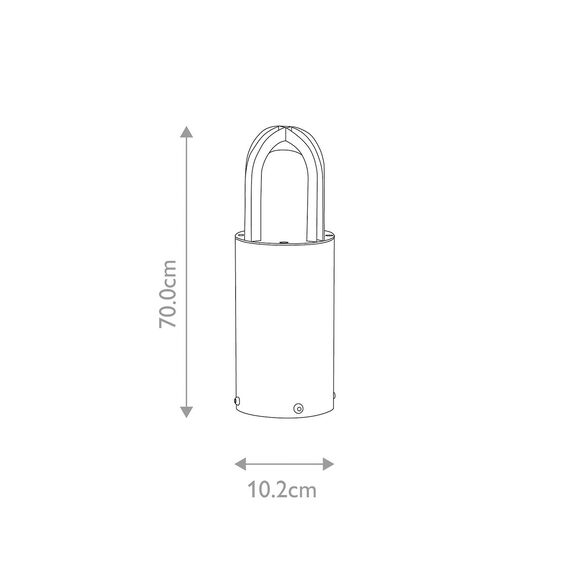 Градински стълб Paignton 1xE27 Stainless Steel Elstead Lighting PAIGNTON-MB-SS | Osvetlenieto.bg Градински стълб Paignton 1xE27 Stainless Steel Elstead Lighting PAIGNTON-MB-SS | Osvetlenieto.bg