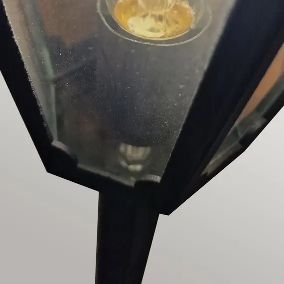 Градински стълб Parish 1xE27 Black Elstead Lighting PR5-BLACK | Osvetlenieto.bg