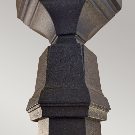 Градински стълб Parish 1xE27 Black Elstead Lighting PR6-BLACK | Osvetlenieto.bg