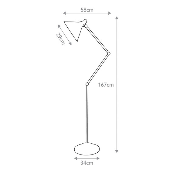 Лампион Provence 1xE27 Polished Nickel Elstead Lighting PV-FL-PN | Osvetlenieto.bg