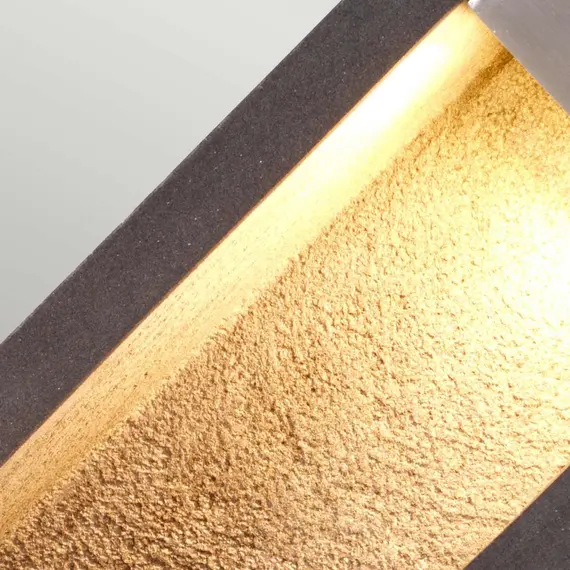 LED Градински стълб Parkstone Medium Basalt Stone Stainless Steel Elstead Lighting PARKSTONE-BOL-B | Osvetlenieto.bg