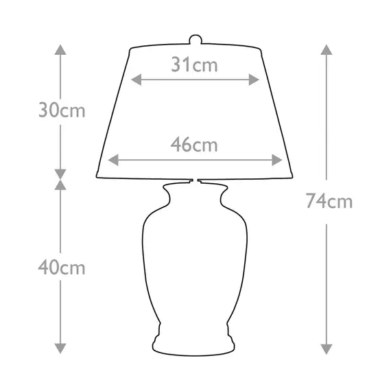 Настолна лампа Morris 1xE27 Large Gold and Black Elstead Lighting MORRIS-TL-LARGE | Osvetlenieto.bg