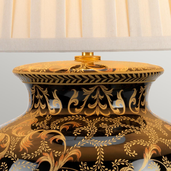 Настолна лампа Morris 1xE27 Large Gold and Black Elstead Lighting MORRIS-TL-LARGE | Osvetlenieto.bg