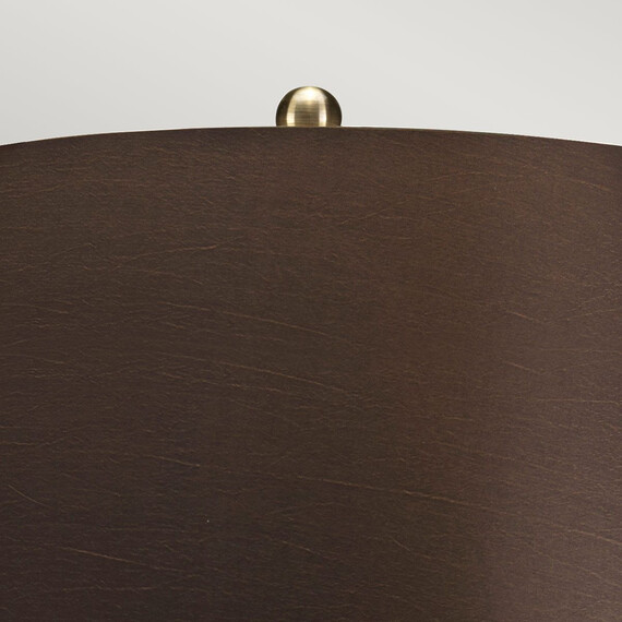 Настолна лампа Ottoman 1xE27 Bronze Metalic Brown Shade Elstead Lighting OTTOMAN-TL | Osvetlenieto.bg