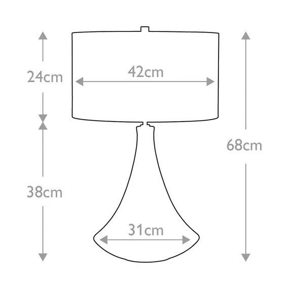 Настолна лампа Pinner 1xE27 Subtle Pink & Matt Cream Elstead Lighting PINNER-TL | Osvetlenieto.bg