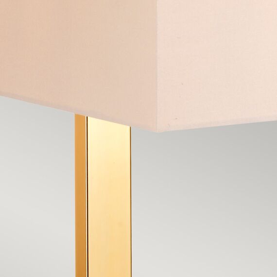 Настолна лампа Plein 1xE27 Dark Brown Polished Gold Elstead Lighting PLEIN-TL | Osvetlenieto.bg