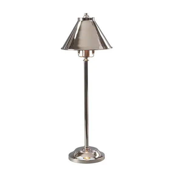 Настолна лампа Provence 1xE14 Stick Lamp Polished Nickel Elstead Lighting PV-SL-PN | Osvetlenieto.bg