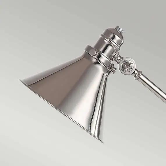 Настолна лампа Provence 1xE27 Polished Nickel Elstead Lighting PV-TL-PN | Osvetlenieto.bg