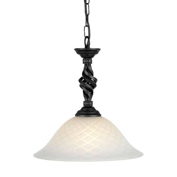 Пендел Pembroke 1xE27 Black Elstead Lighting PB-P-BLACK | Osvetlenieto.bg