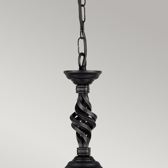 Пендел Pembroke 1xE27 Black Elstead Lighting PB-P-BLACK | Osvetlenieto.bg